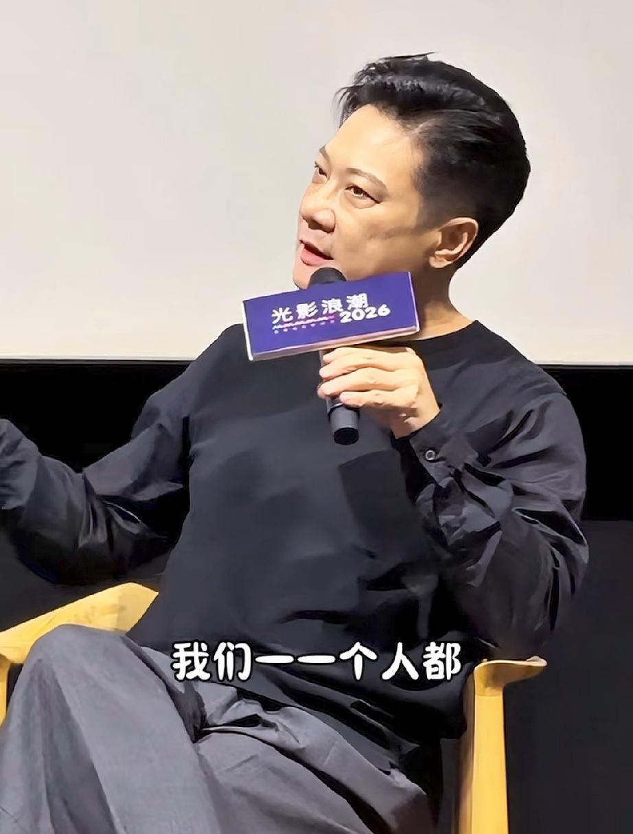 吴镇宇：怪不得古天乐都开演唱会去了钱嘉乐说他们那个年代的演员都有很多角色，吴