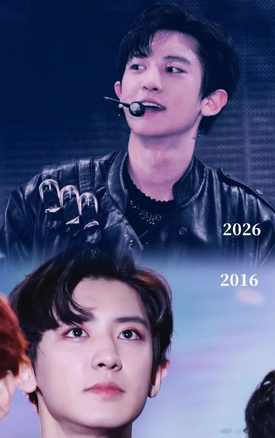 十年在朴灿烈脸上留下了什么？