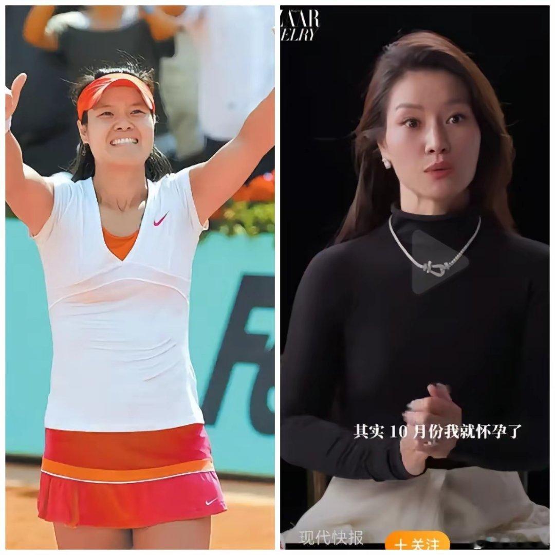 李娜这变化也太大了吧，退役前和退役后简直就是判若两人，看来有钱人想变美还是相当容易的！​