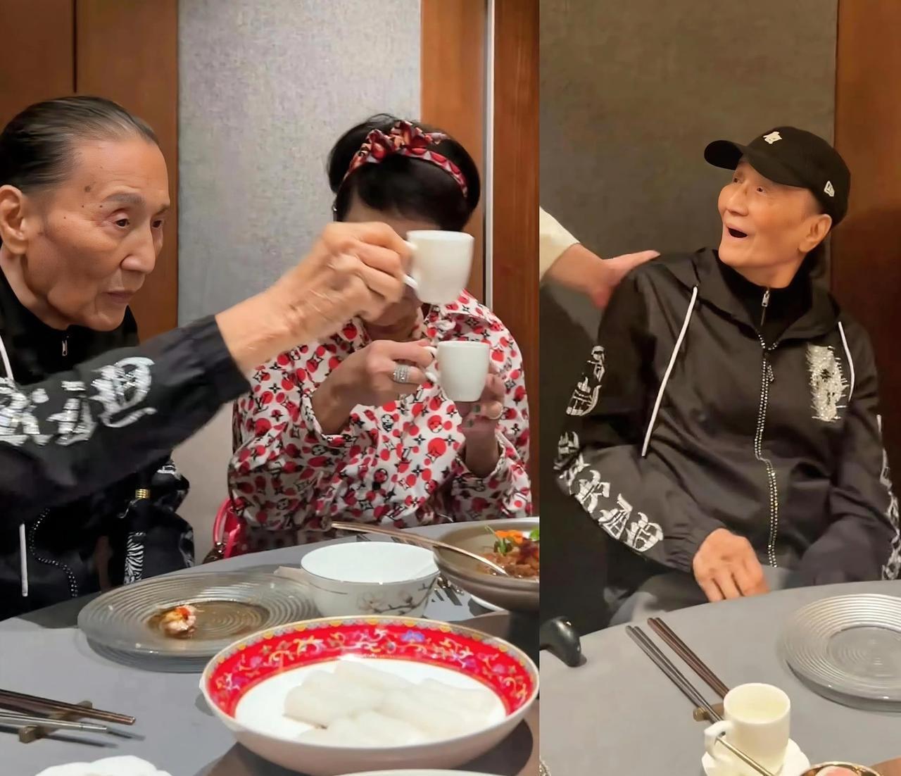 89岁的老爸，74岁的妈，知道谢霆锋为啥这么年轻了吧？不是靠保养，是靠基因