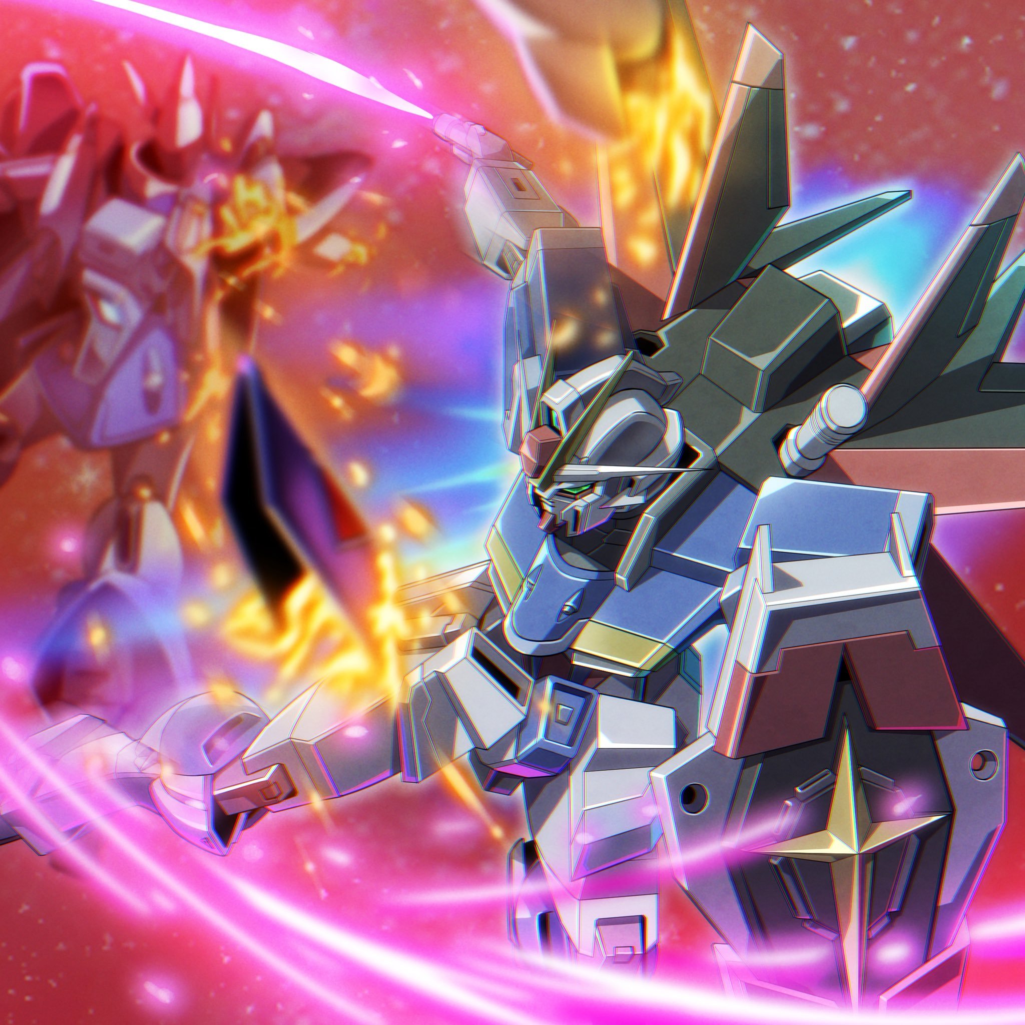 威力脉冲Spec2VS强人奔流（via大野俢汰）高达高达seed