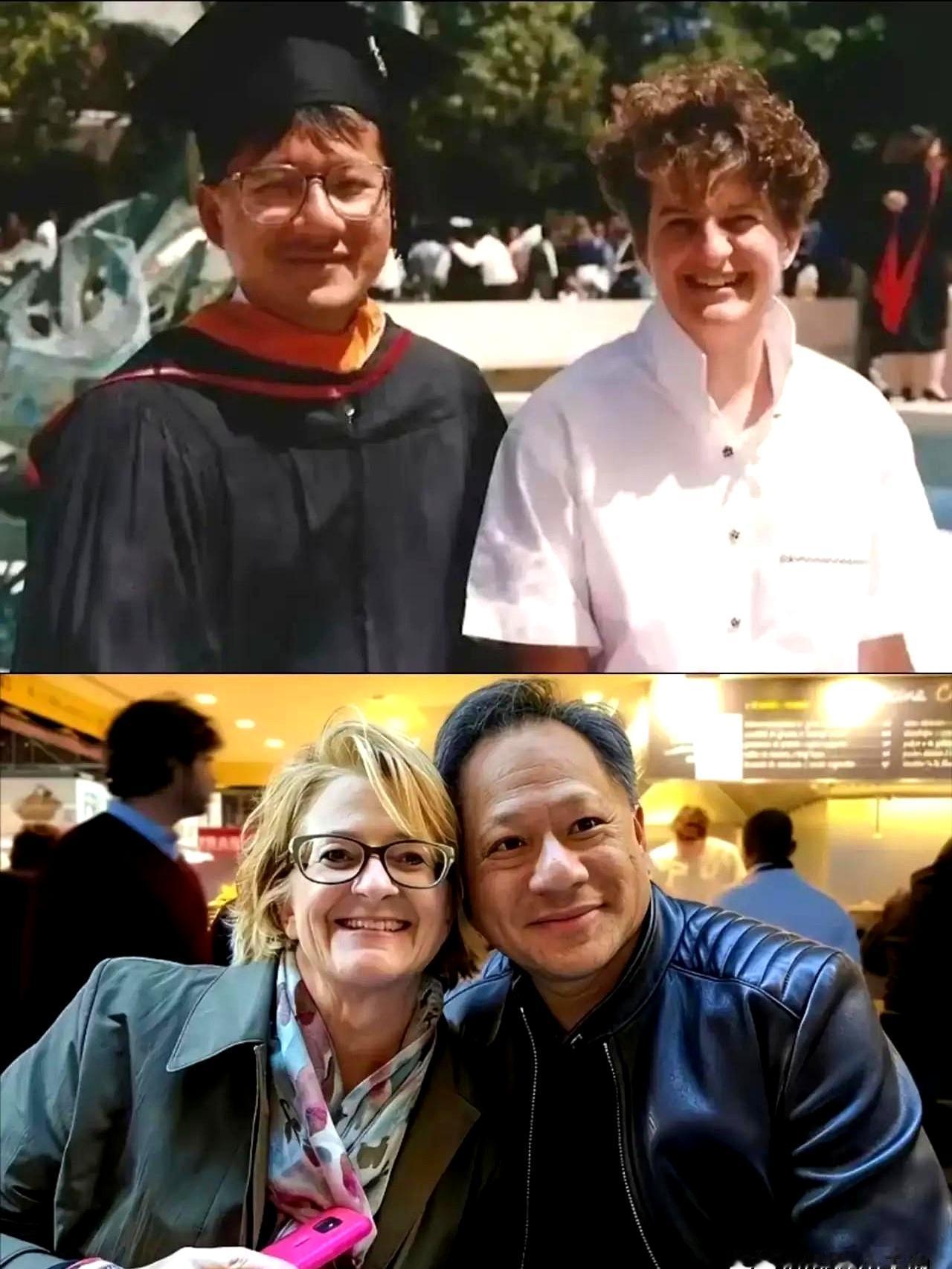 原来黄仁勋年轻时追老婆，靠的不是浪漫套路，靠的是“脑子在线”。他自己说过，17