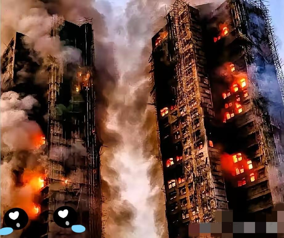 有种预感房地产可能要变了不是因为房价一再下跌，今天发生的火灾让人们对高层