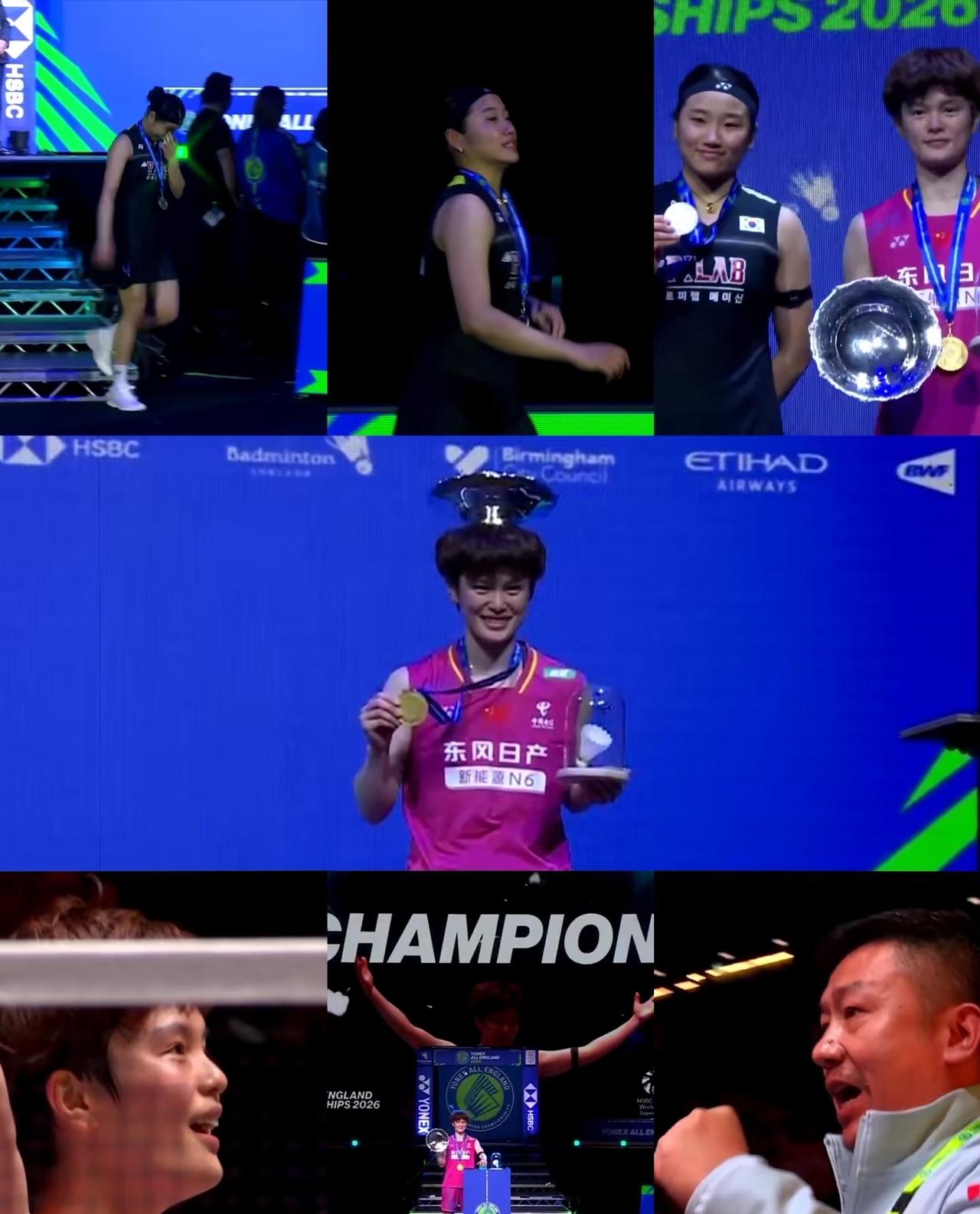 请记住让安洗莹泪洒赛场的王祉怡啊😭谁也没有想到，对安洗莹已经十连败的王祉怡，