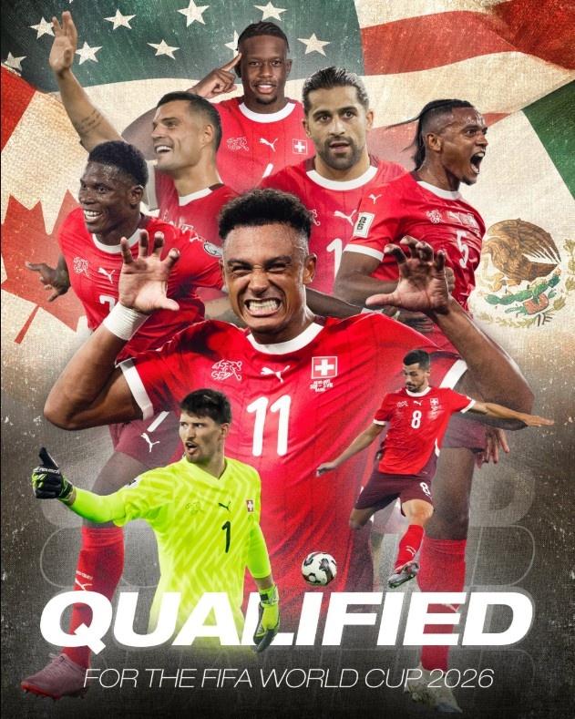 没有顶级球星却能连续6届晋级世界杯，瑞士足球太稳定了！懂球的都知道，欧洲区虽