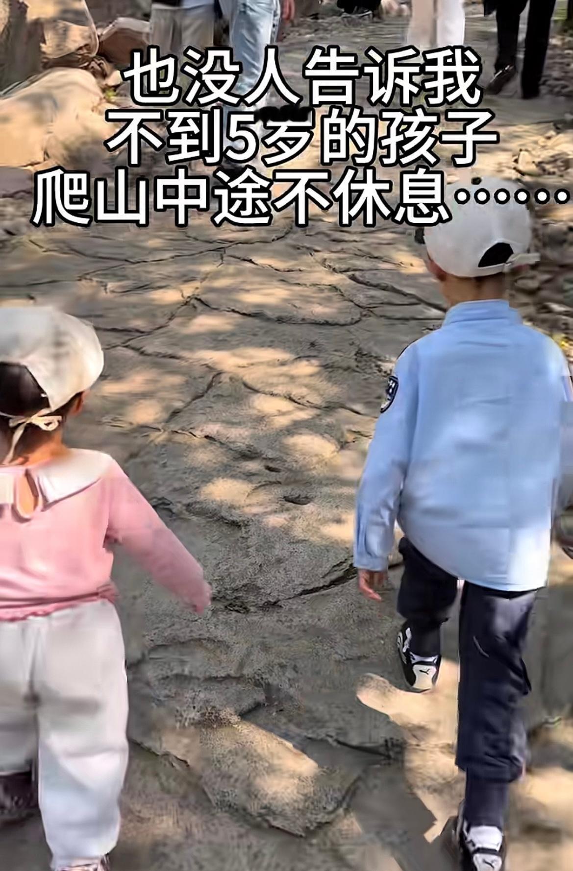 终于知道为什么小孩子爬山不会觉得累了