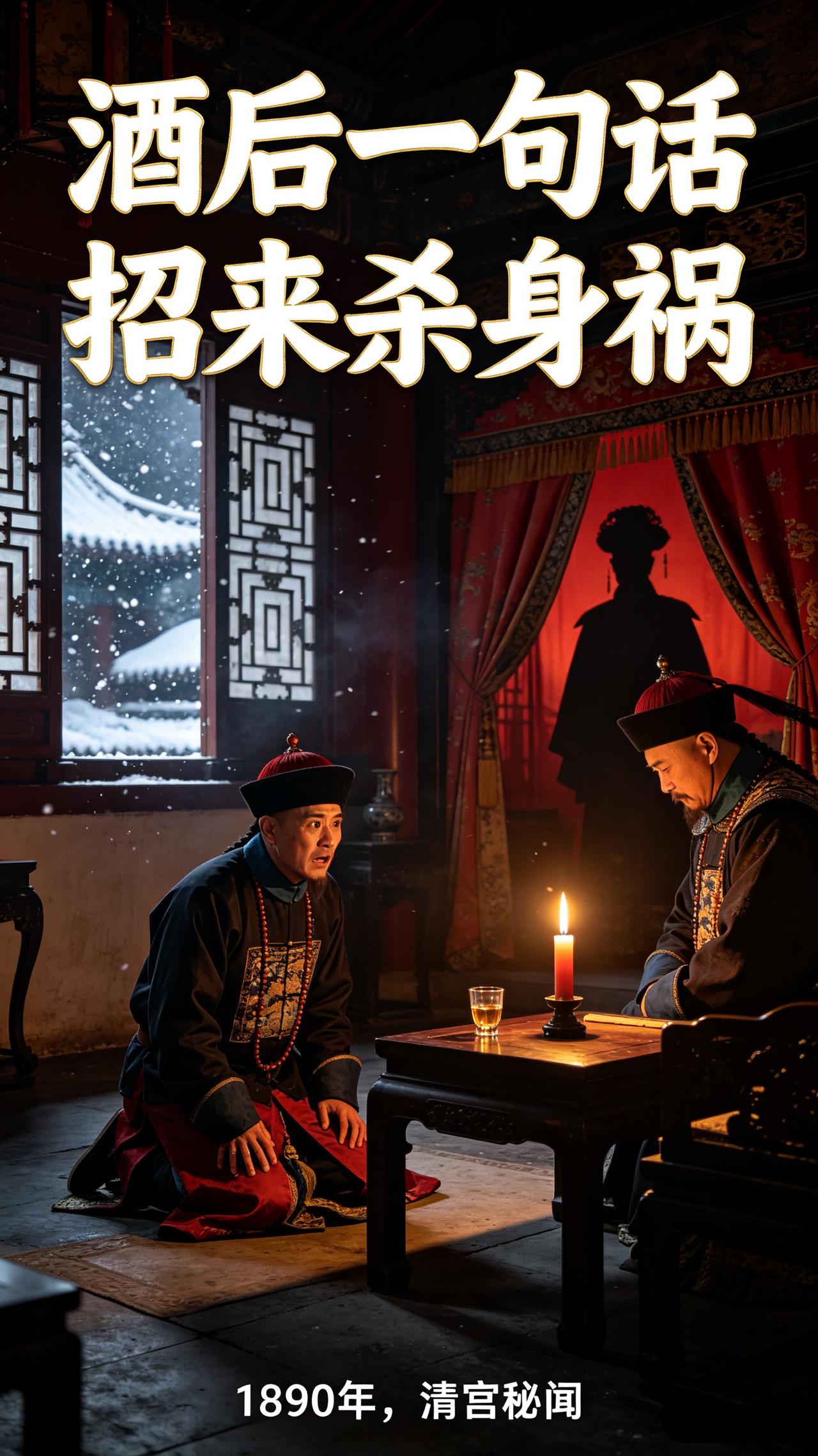 李莲英晚年吐露深宫秘闻：侍卫德福被慈禧召见，仅仅半月便被赐死，只因酒后失言光
