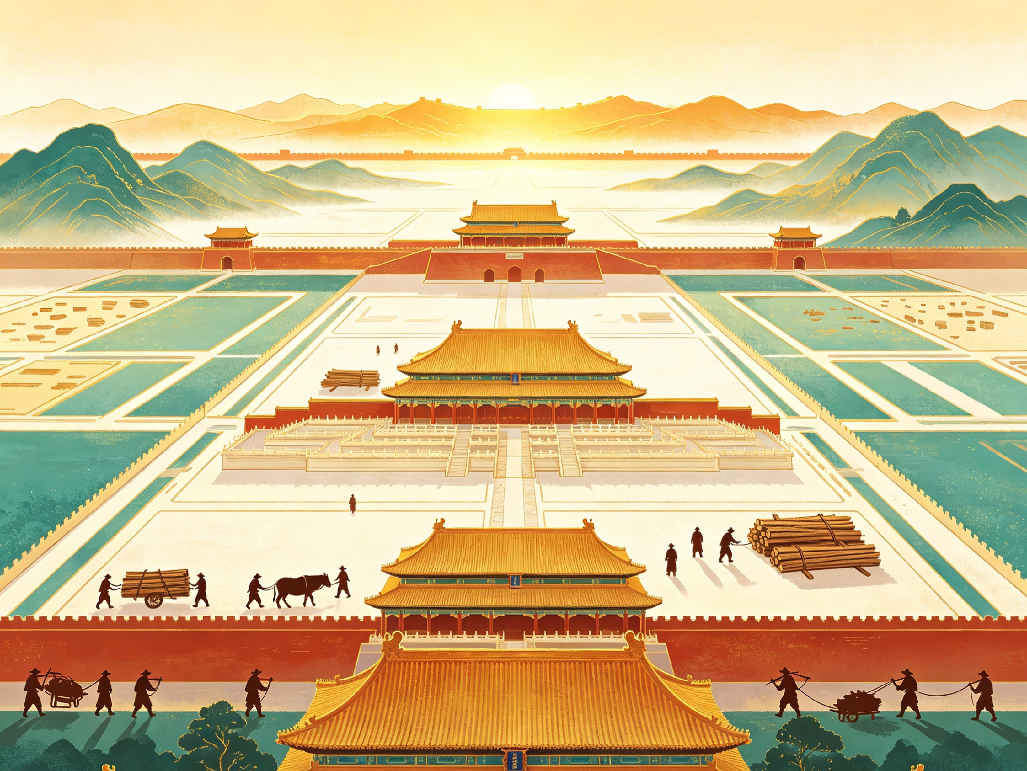 朱棣一生5大旷世工程，件件影响中国千年明朝276年，真正奠定大明国运、造福后世数百年的帝王，非明成祖