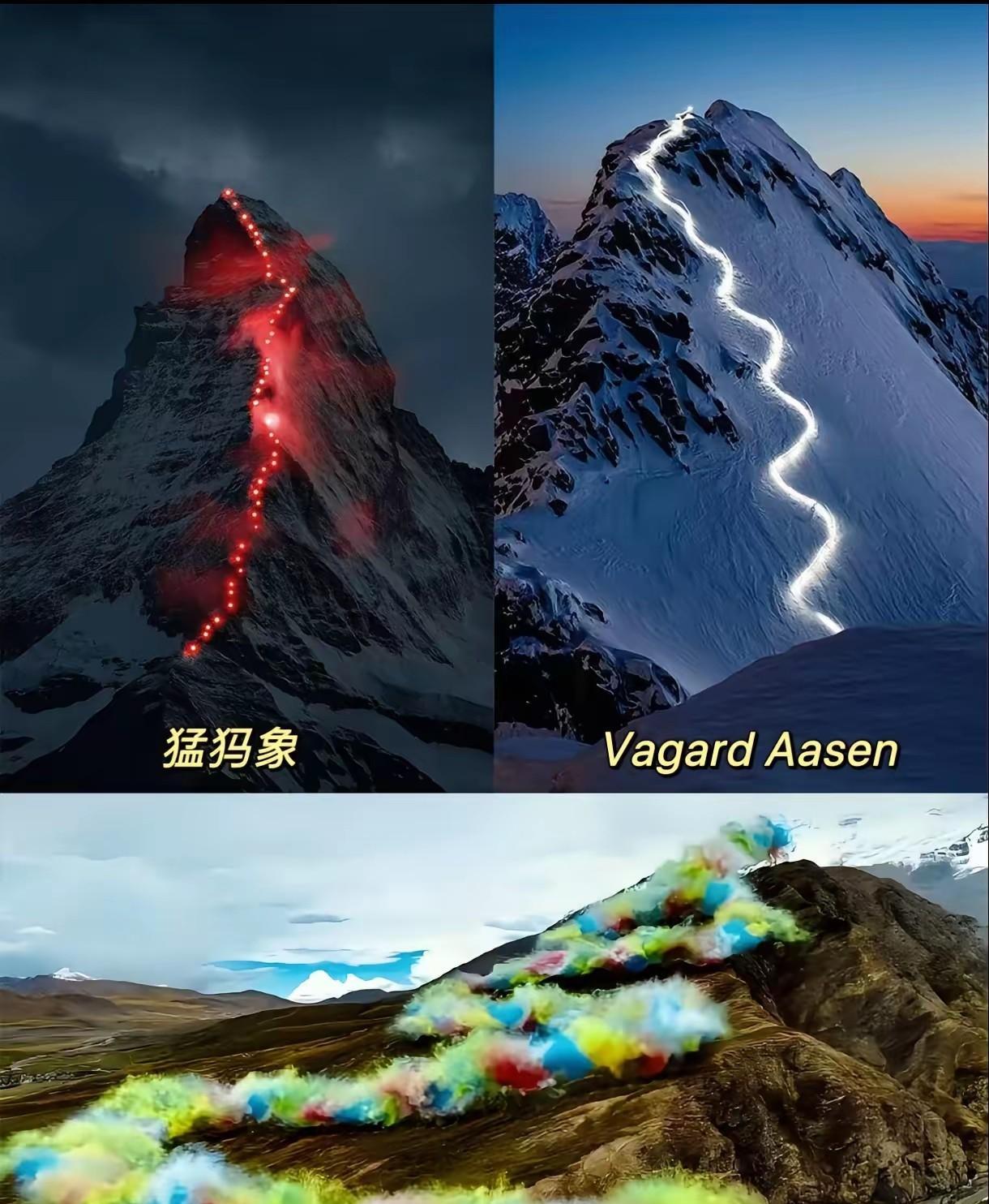 笑不活！始祖鸟烟花秀把“抄作业”玩成“翻车现场”，这波操作太离谱！同样是“以山