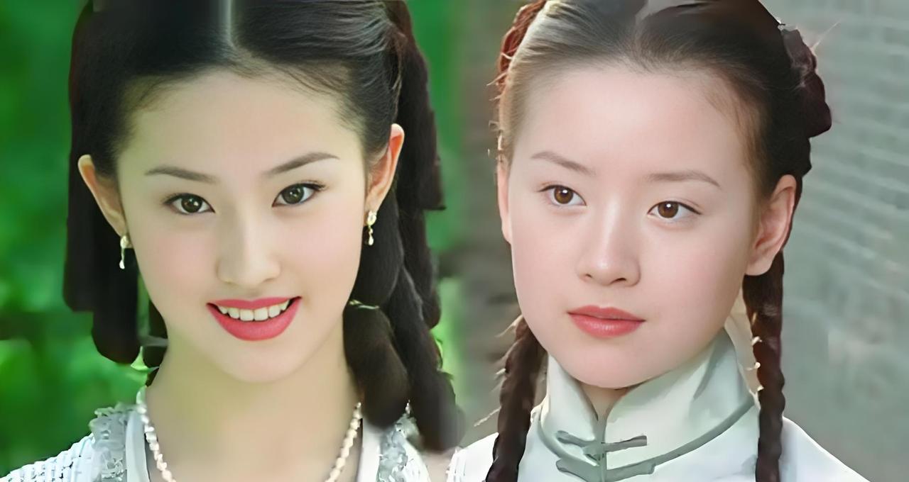 15岁刘亦菲在《金粉世家》里，竟然被董洁“碾压”了？董洁演的冷清秋，一袭蓝衫，