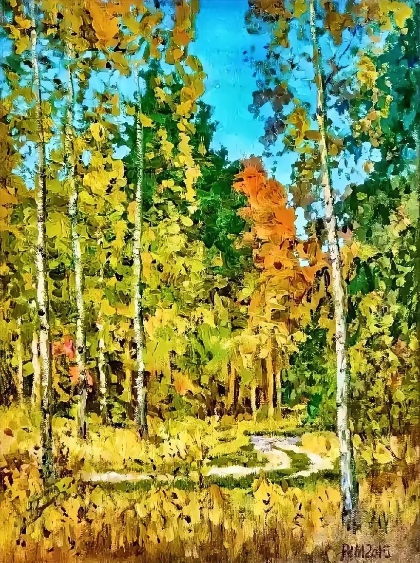 俄罗斯画家RemNazyvovichSaifulmulukov绘画作品欣赏