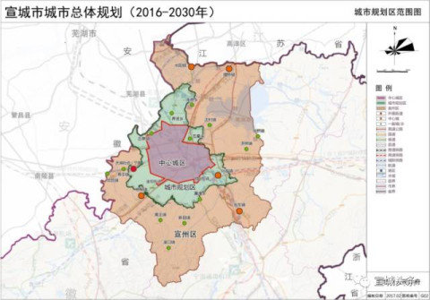 2030宣城规划图,宣城2025年规划图 定了! 宣城未来十几年的城市发展规划