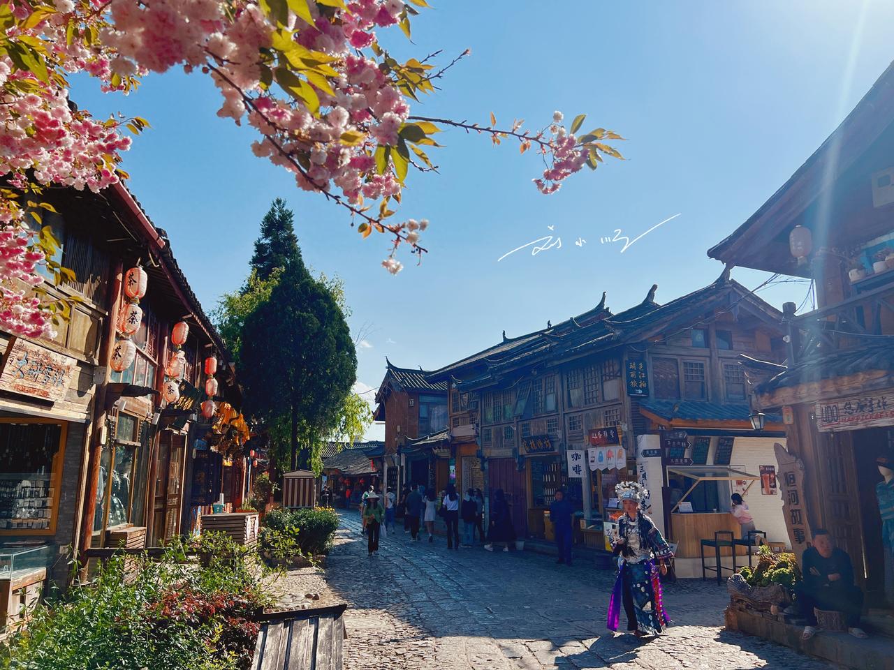 秋日旅游季，云南丽江想必是热门之选。此次丽江之行，我重点探访了“束河古镇”，它堪