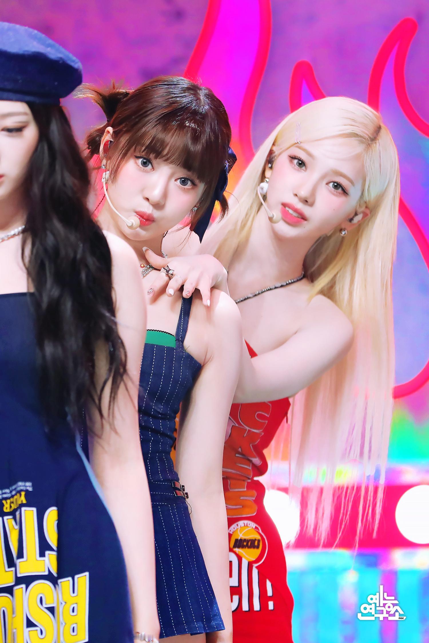 Karina金发最封神的一场也是我当年第一次对冷白皮有了最直观的认知…✨