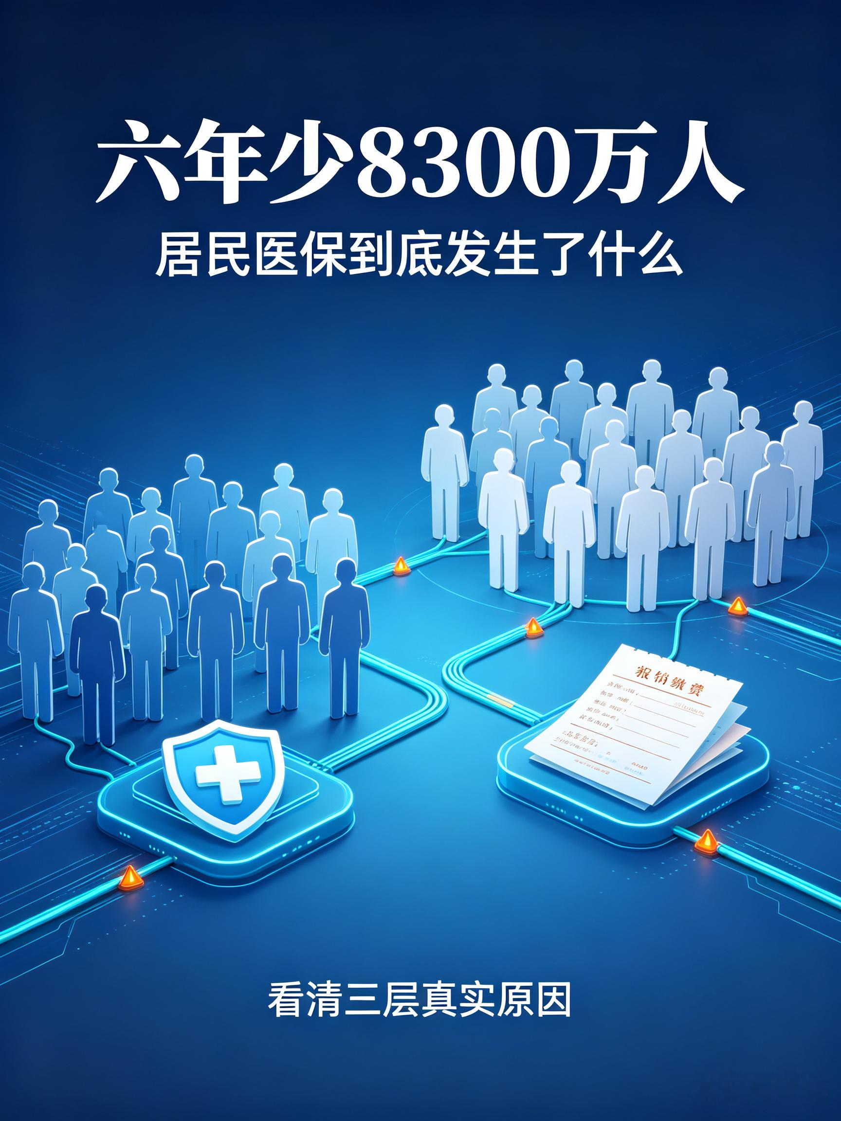 一年400元的居民医保，为什么越来越多人选择停缴最近几年居民医保的参保人数，正在出现明显下滑。最新的