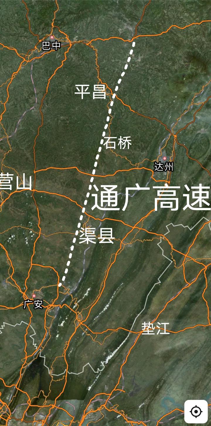 好消息，巴中通江至广安的S15通广高速控制性工程全长约5.6公里的平昌隧道左洞顺