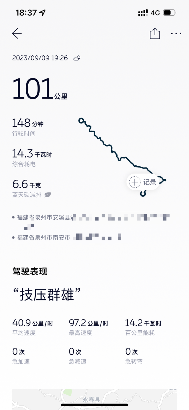 浅谈蔚来ES6提车4个月的能耗表现23款ES675度电池。提车4个月，350