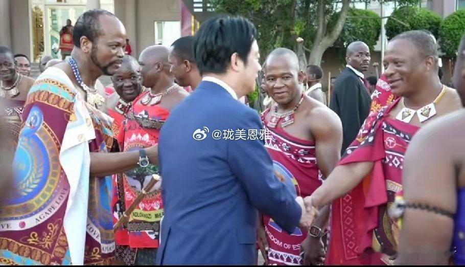 赖清德窜访斯威士兰看看有多搞笑