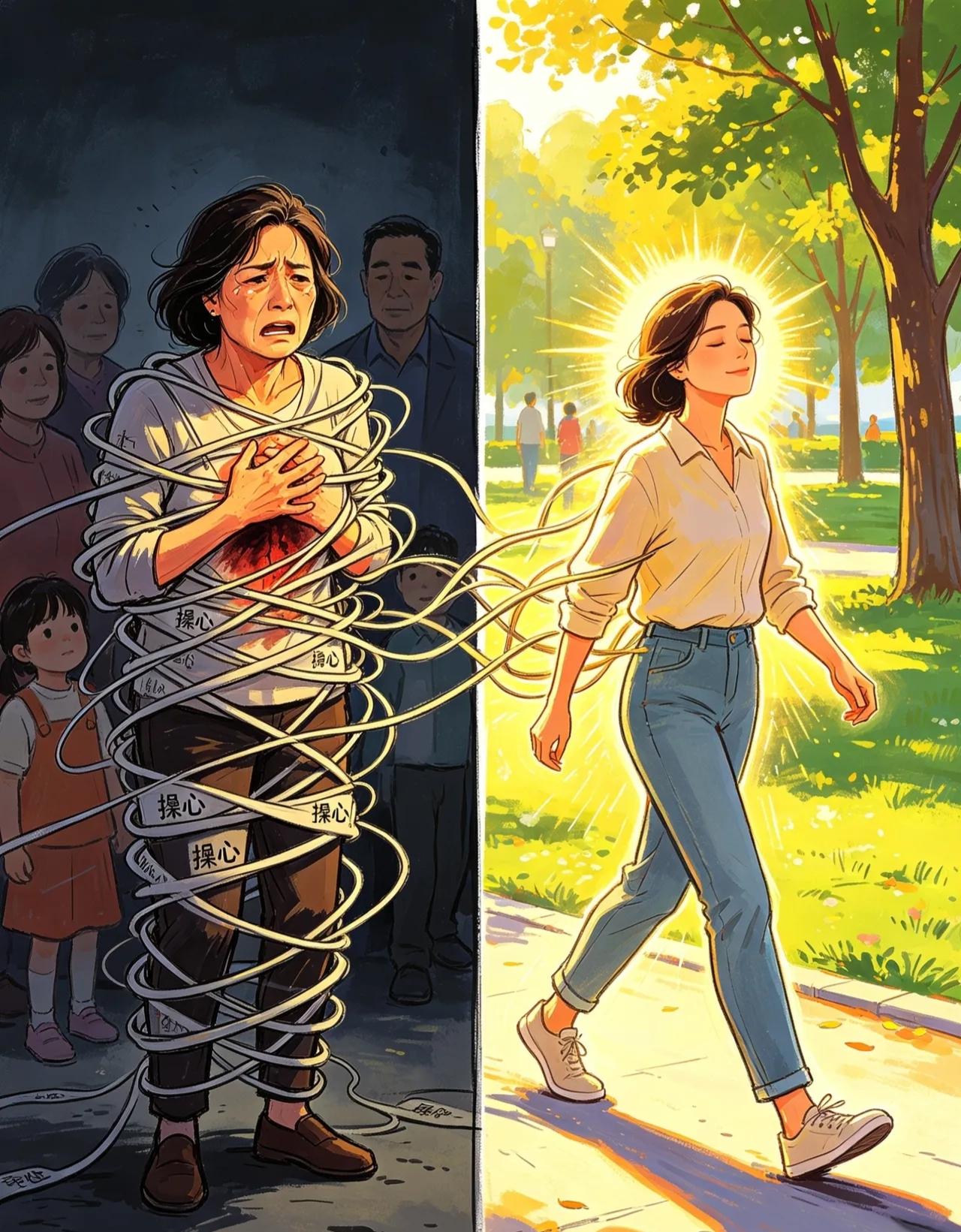 一位肿瘤科主任医师说：“如果你想让自己多活几年，你就谁都不要管，管好自己就行了。