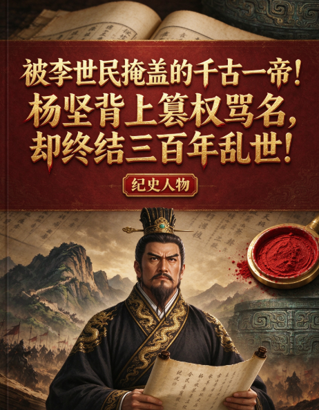 很多人都被教科书骗了！说起隋文帝杨坚，大多数人的第一印象：外戚篡位、欺负孤儿寡母、捡来的江山。可真正