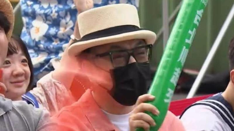 蔡康永出现沈伯洋竞总造势大会！民进党台北市长参选人沈伯洋今（4）日下午在台北市北