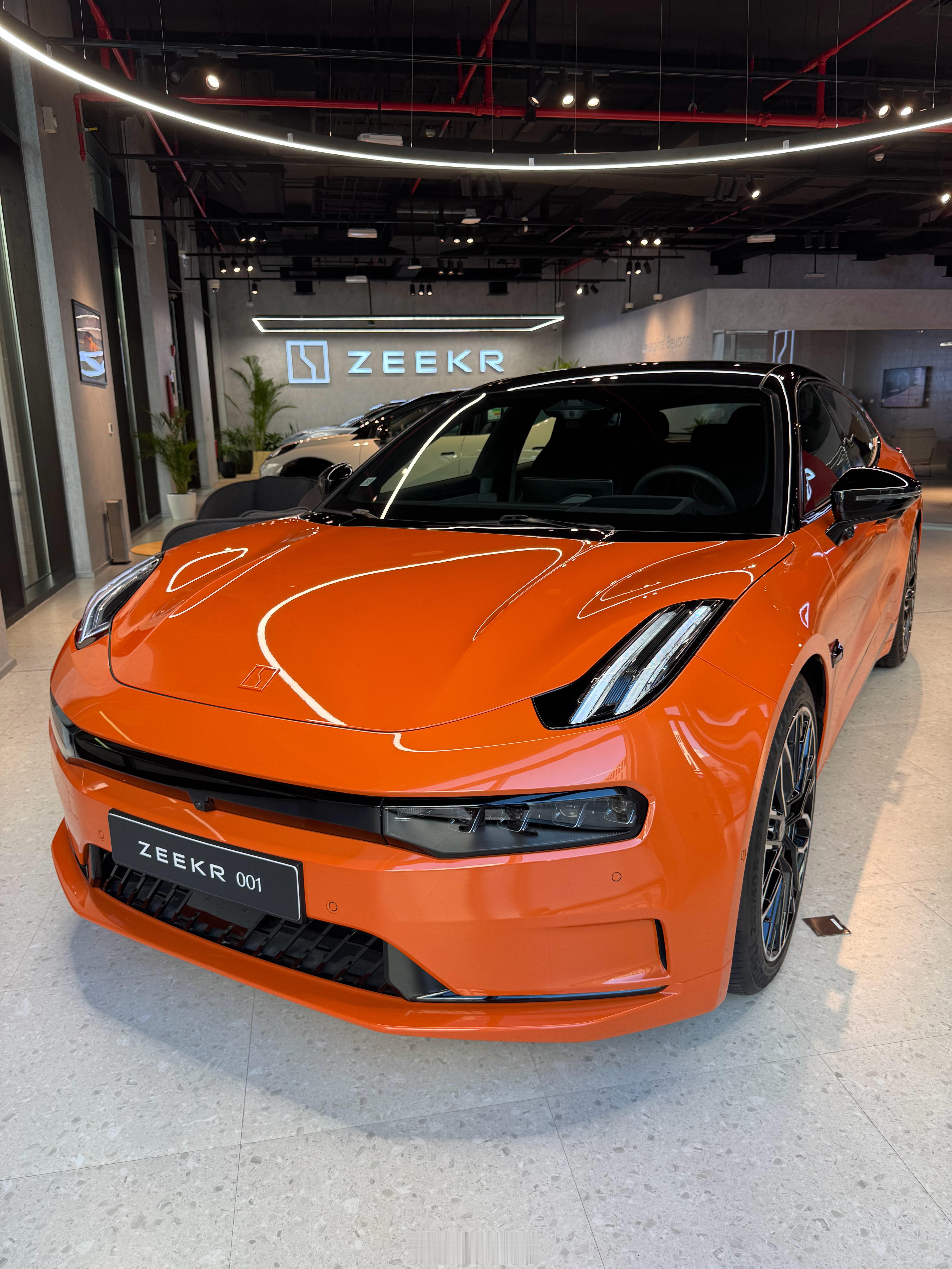 最近在翻照片，想起之前去多哈极氪门店打卡，又被震了一次。当地销售直接跟我说：00