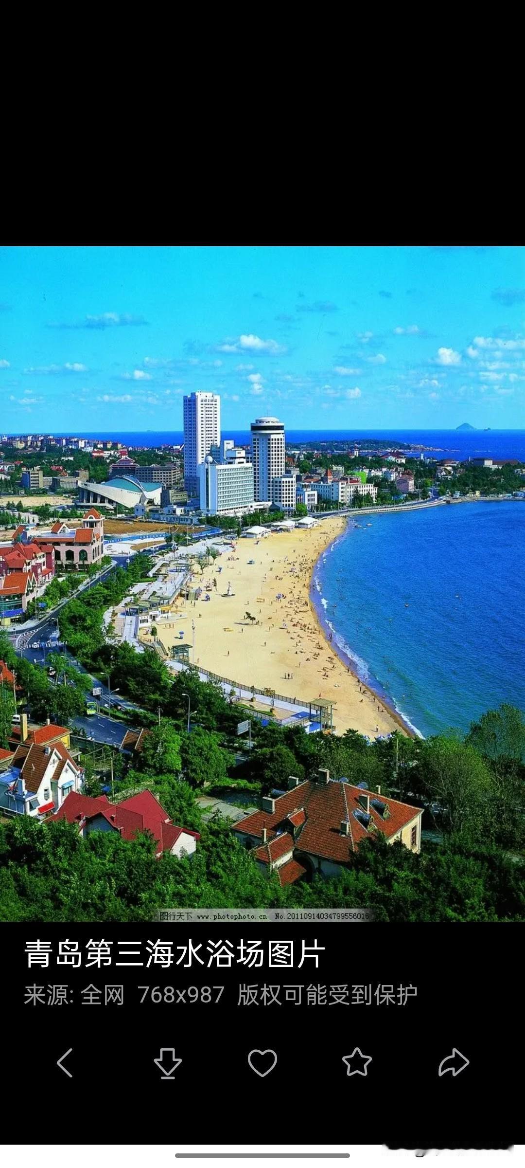 文艺范儿的青岛第三海水浴场在那个封闭的年代，有关情爱和思想解放的范畴，当然还