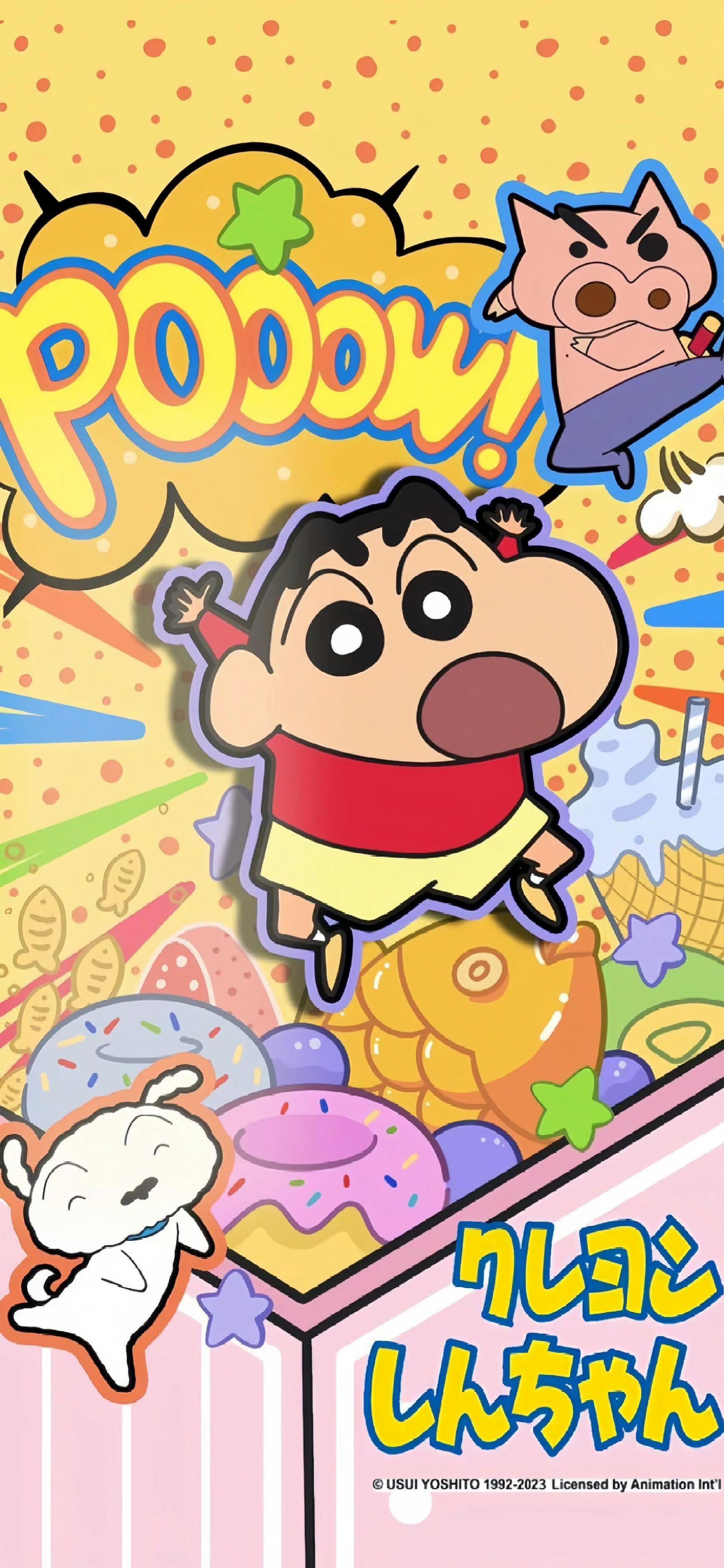 🚍蜡笔小新可爱卡通壁纸⸝⸝っ·̫•⸝⸝