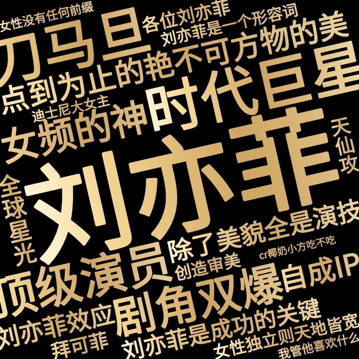 如果说现役最红的演员是谁可能还有一些想要辩论的声音（当然了大众都知道是刘亦菲），