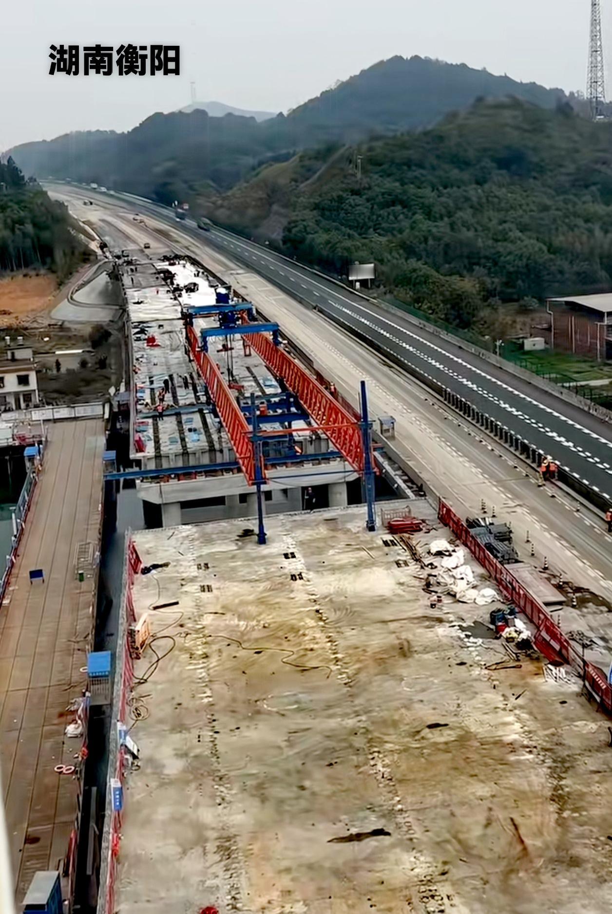 湖南衡阳即将迎来一条双向八车道的高速，这条高速就叫京港澳高速衡阳段。京港澳高