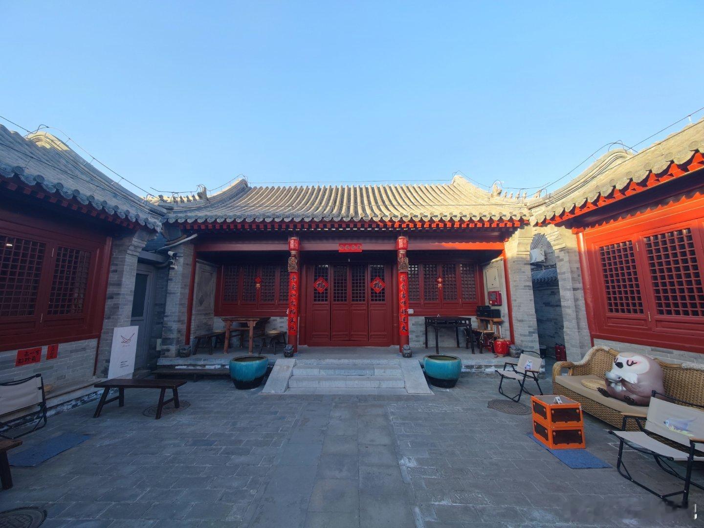 北京钟鼓楼的冬天摄影