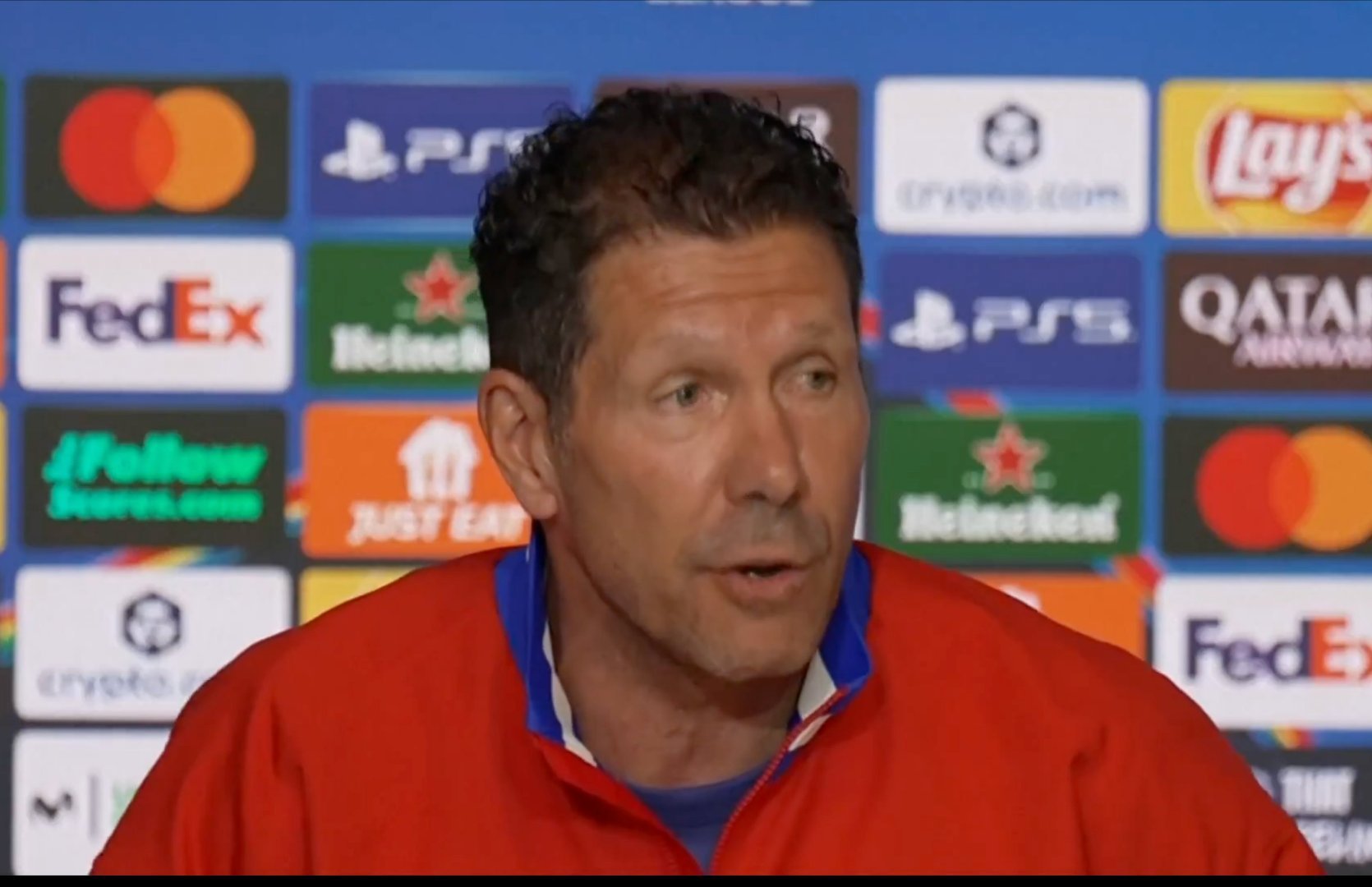 西蒙尼：我不知道朱利安·阿尔瓦雷斯怎么想的。我理解，像他这样出色的球员，自然会