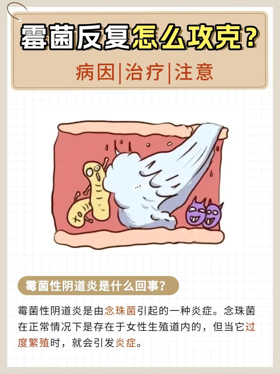 霉菌反反复复怎么攻克？看完这篇就明白
