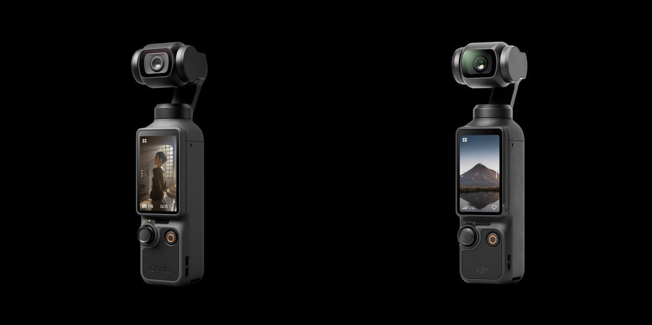 大疆OsmoPocket4上架了，并没有大改，小幅度升级了CMOS，续航提升