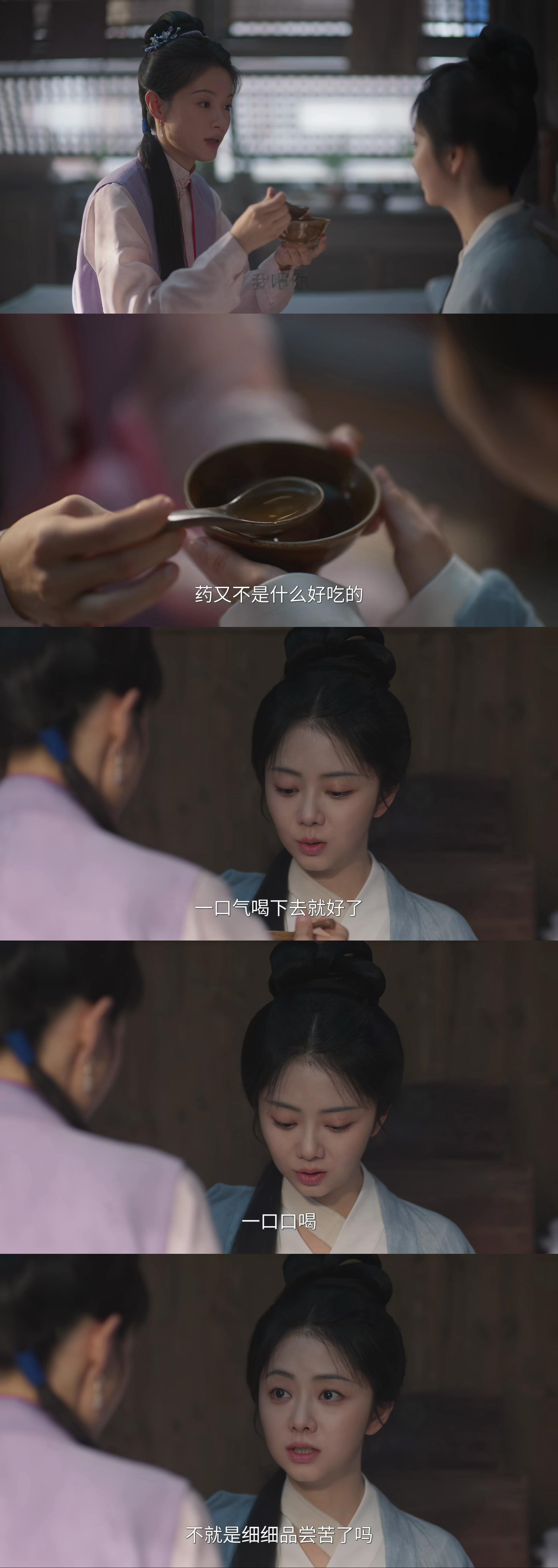 终于有古装剧正常吃药了​​​