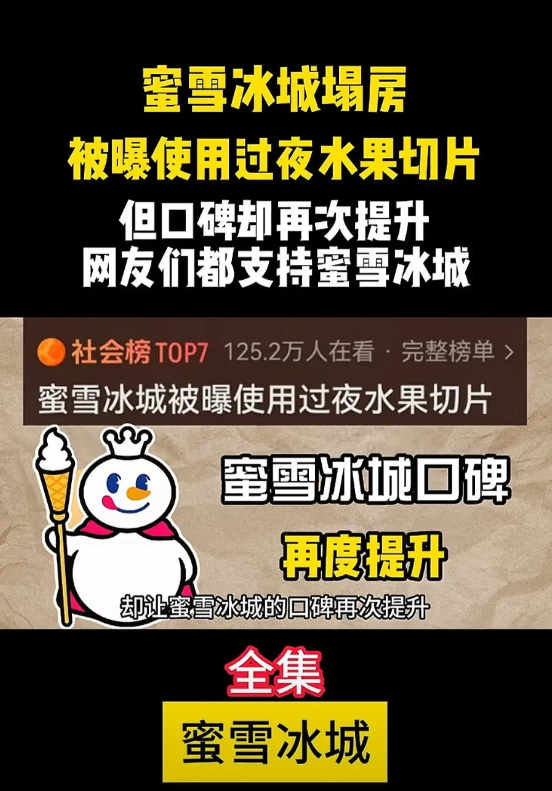 以后千万别去蜜雪冰城了!给你三个理由。第一个，可别买他家的柠檬水，他家柠檬水