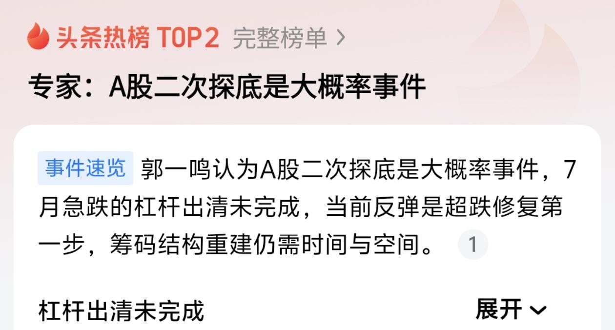 专家说A股二次探底是大概率事件，那么，专家的话能信吗？如果是几个月前3600