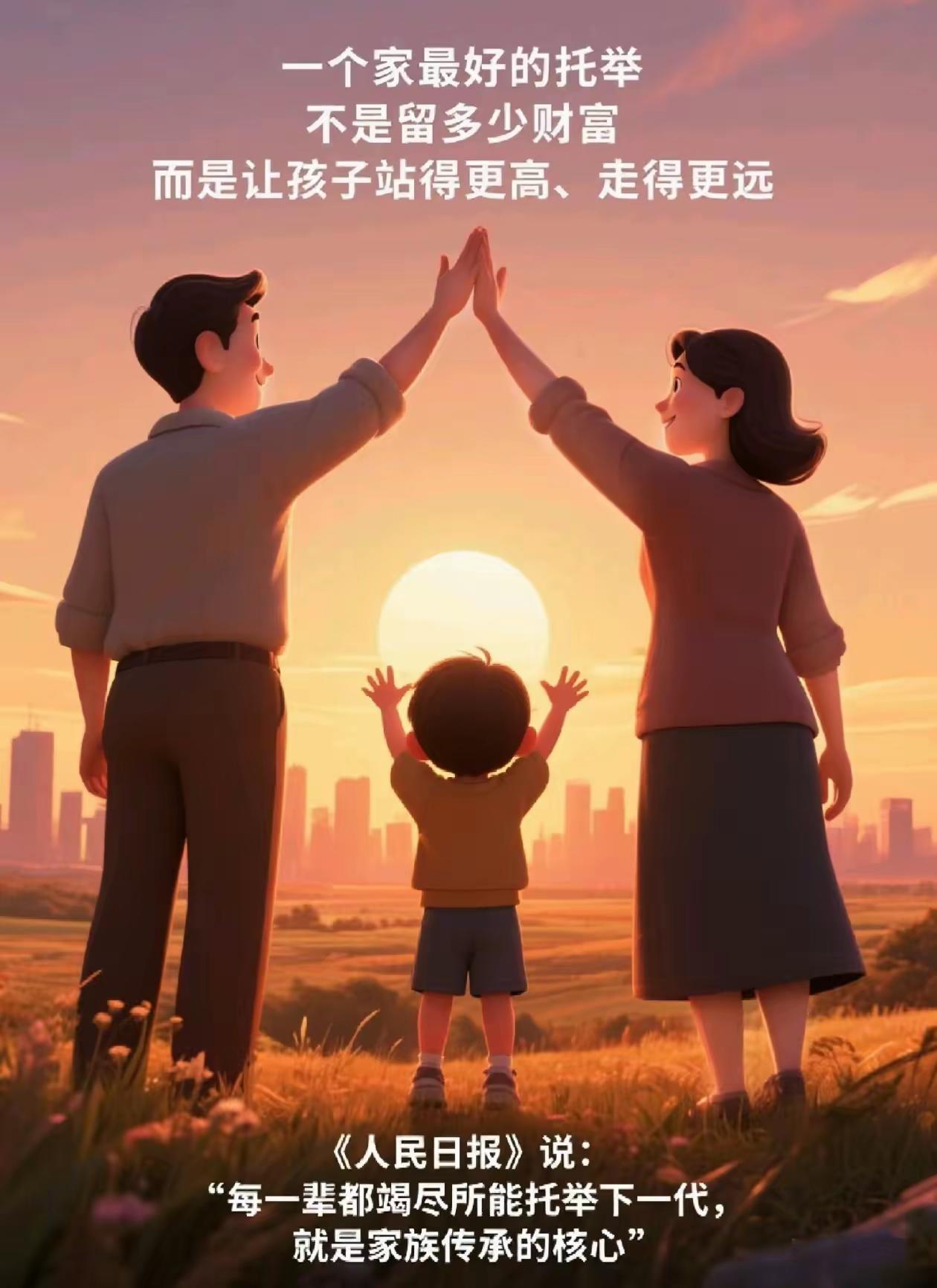 真正成功的父亲，一辈子就盯紧孩子两件事：“第一，别让他学坏；第二，别让他把自己养