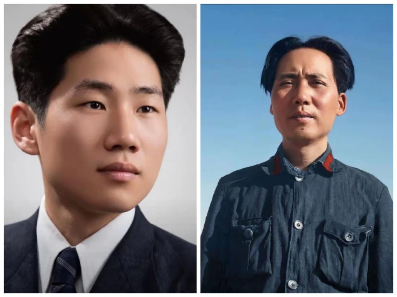 世人总爱比对他们的眉眼，却忽略了那股从骨子里透出的英气。这相似，是血脉，更是信仰