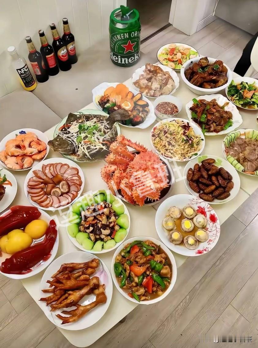 这一桌子菜花了差不多1000，大家觉得值不值