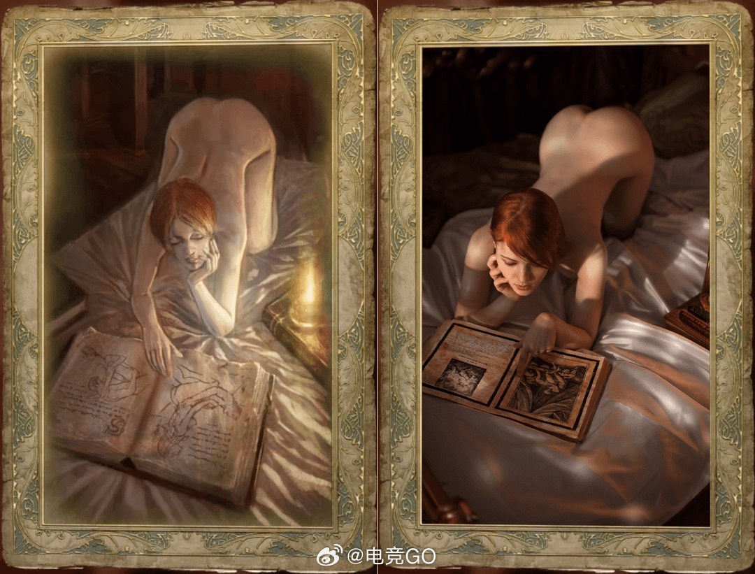 这都有人COS？巫师1的小卡片cosplaynextlevelbyLada