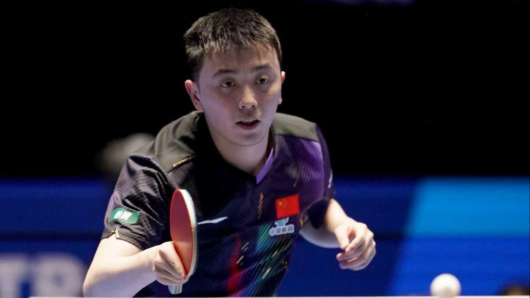 刚刚结束了一场海口乒乓球亚洲杯男单小组循环赛第三轮，国乒小将陈垣宇，苦战到决胜局