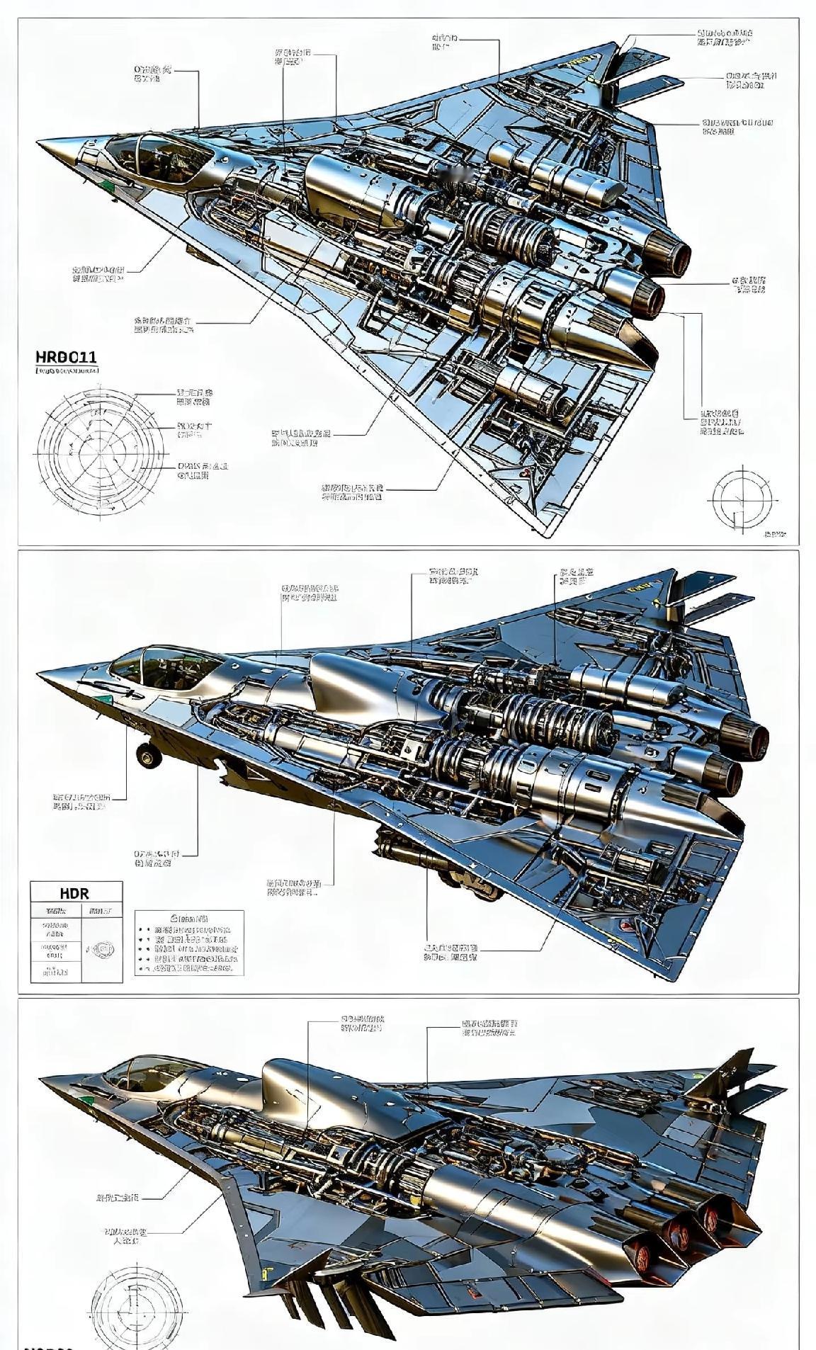 歼36的全金属灵魂，一旦出世必将颠覆性影响世界格局。