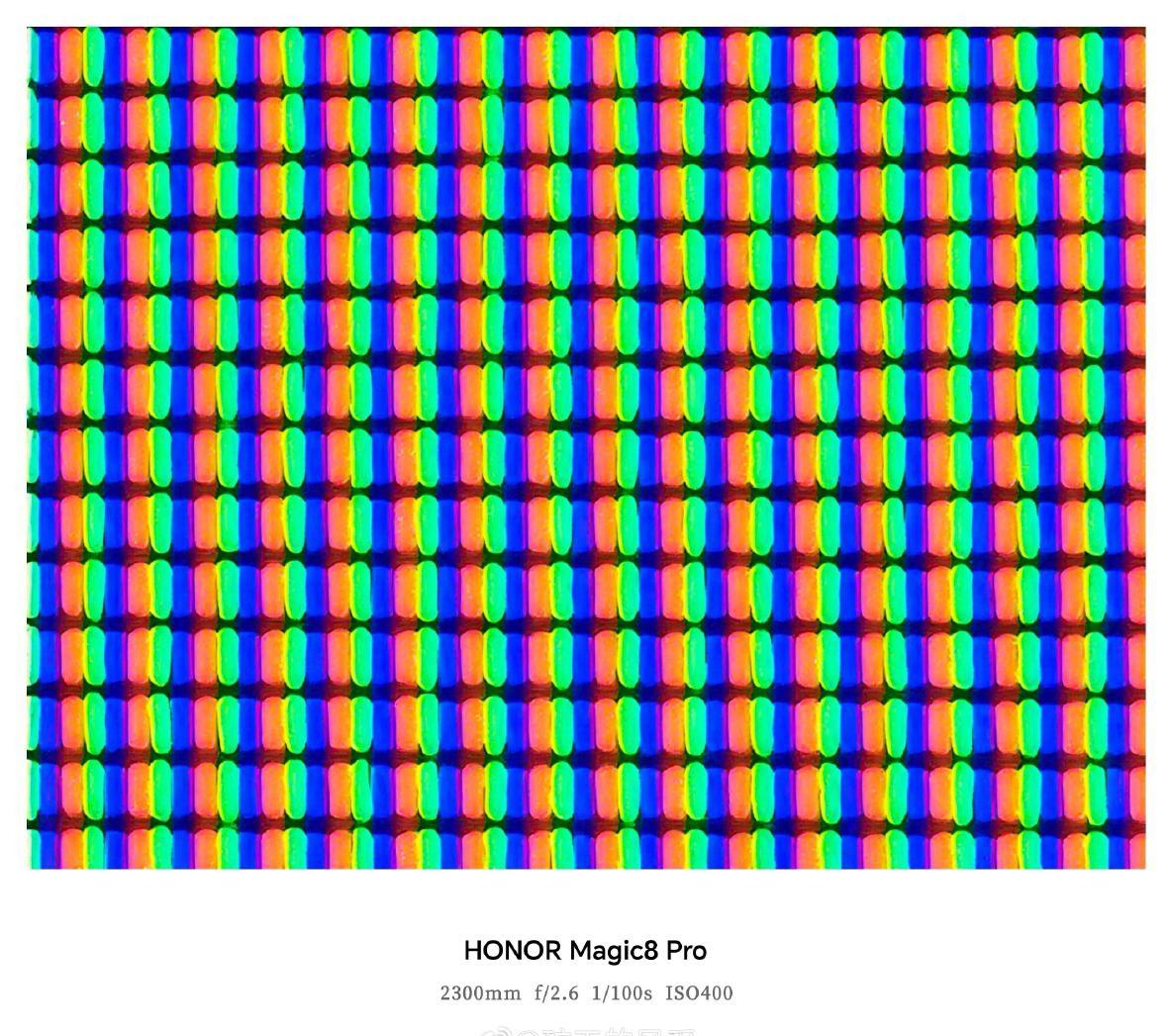 手机能拍到屏幕上的像素点吗？别人我不知道，但是荣耀Magic8Pro可以！