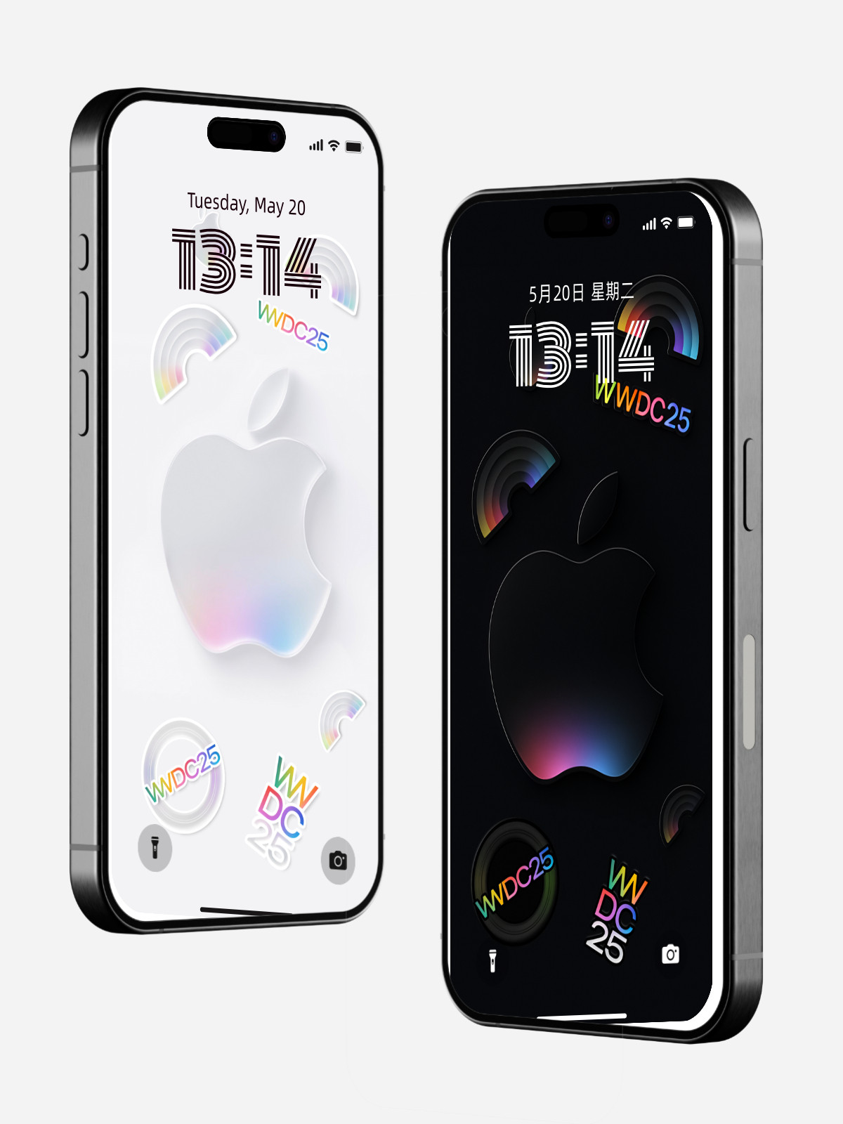 AppleWWDC2025双色壁纸​​​