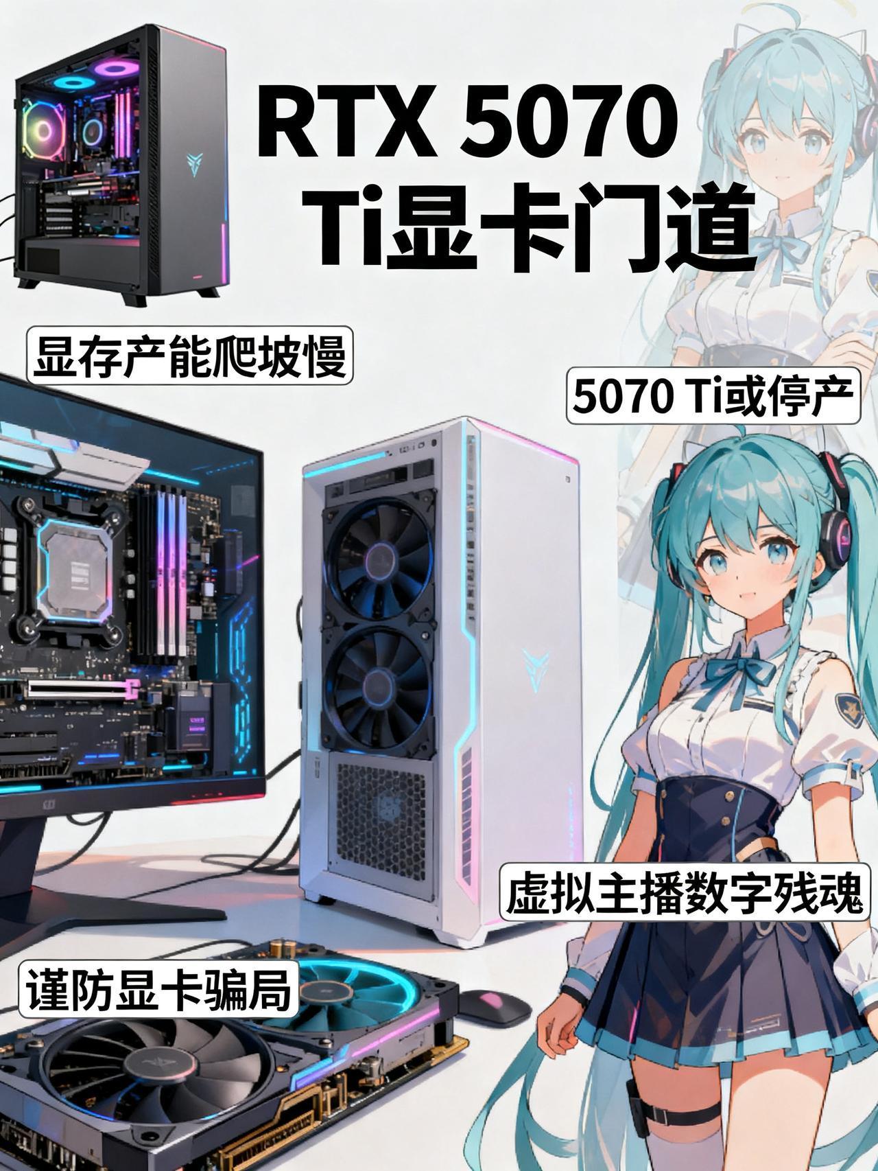 5070ti双11遇冷：显存短缺致停产，玩家蹲货却遇主播残魂直播打算双11蹲R