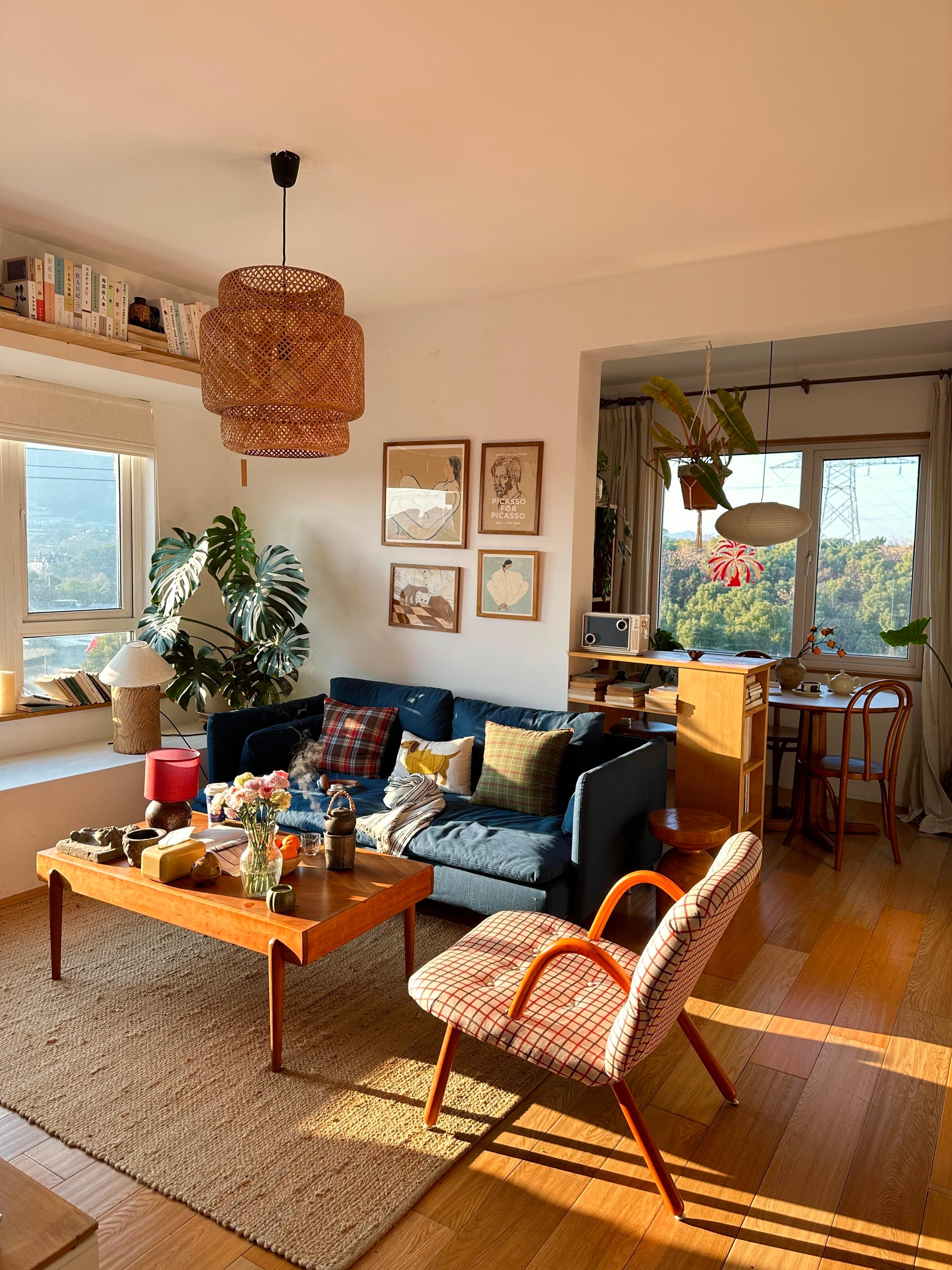 又回到了我的小房子舒坦啊～