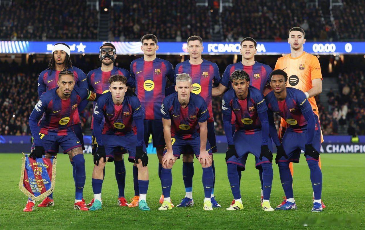 【青训力量】《世界体育报》：巴萨在对阵哥本哈根的欧冠比赛中派出了9名加泰罗尼亚球