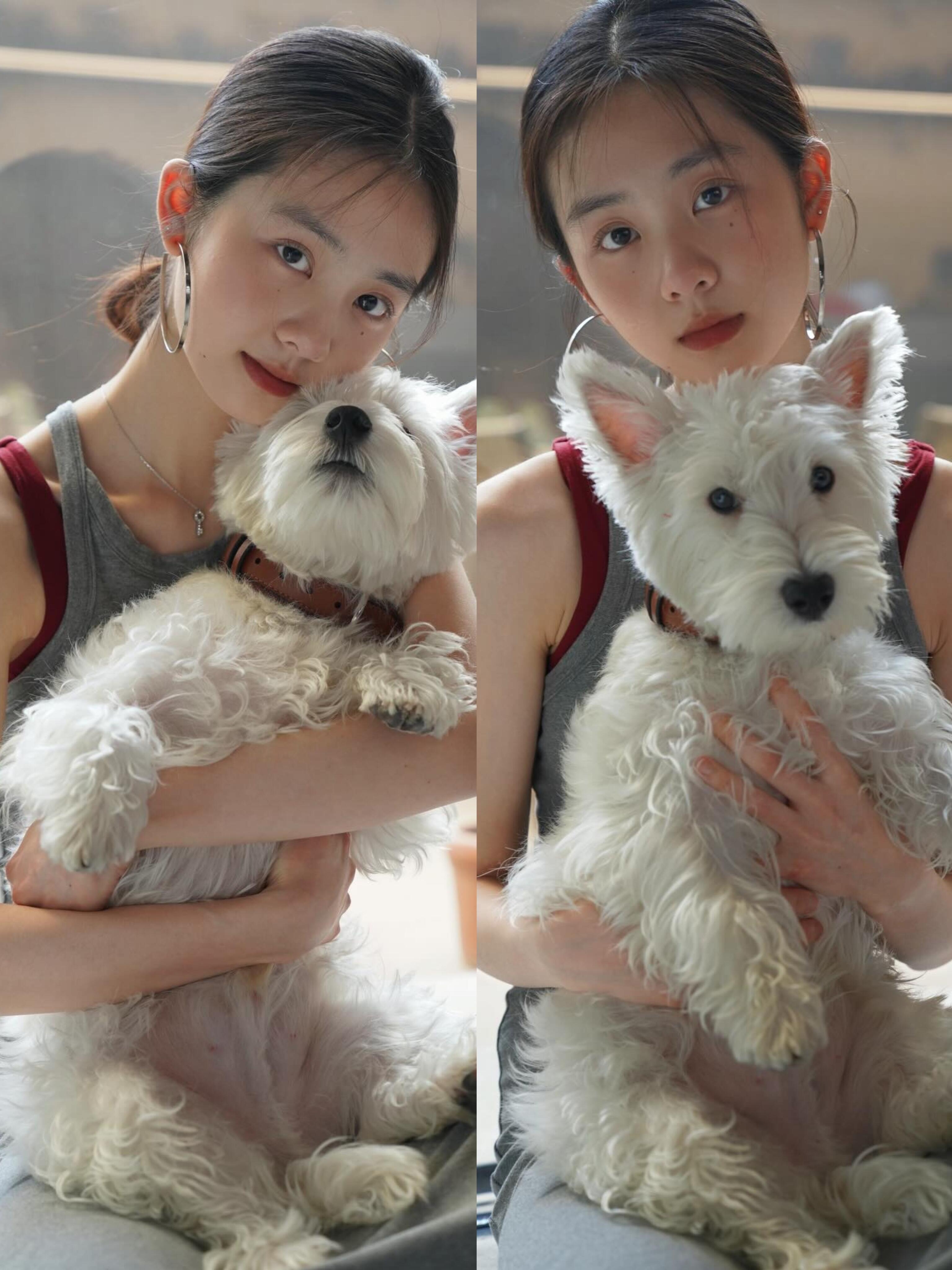 黄多多平安夜新照，好久不见的更新，真的幻视孙莉了…