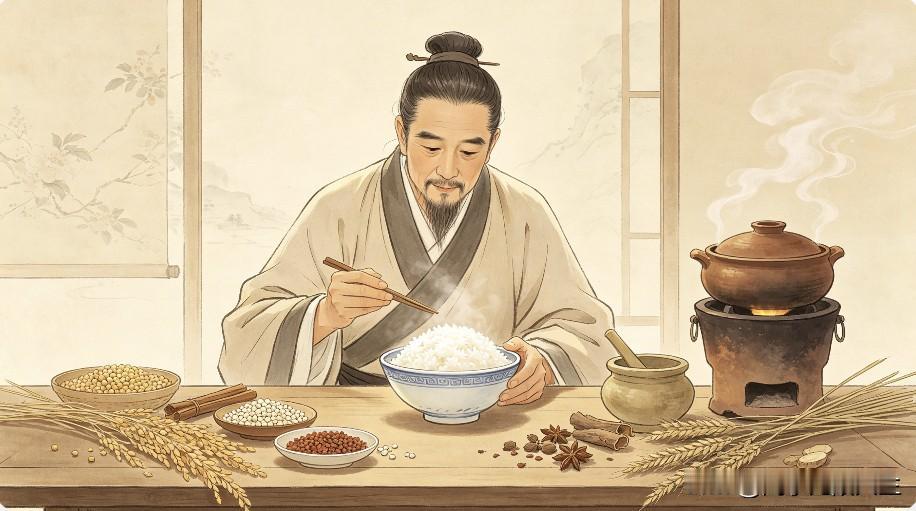 中医说：“米饭，才是最好的补药。”中医记载“粳米性平、味甘，归脾胃二经”，不